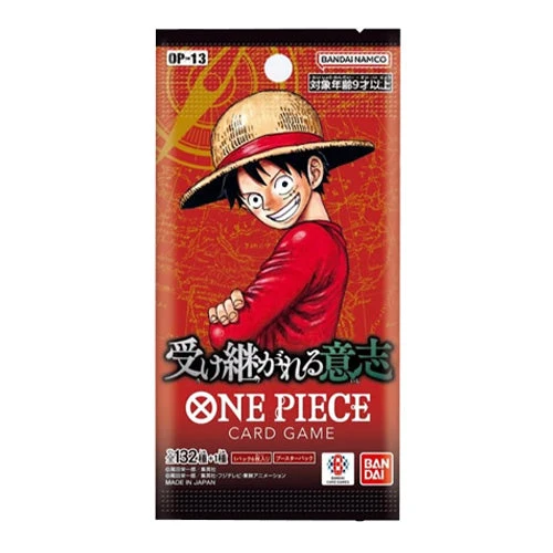 Bandai One Piece Card Game Carrying On His Will OP-13 Booster Box Japanese