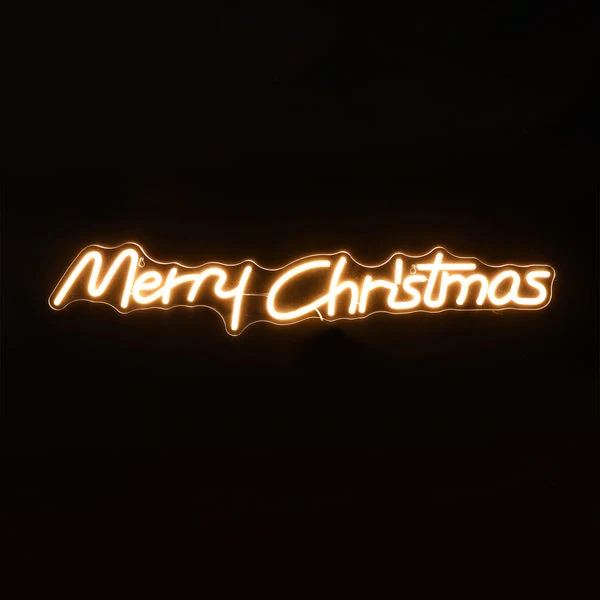 Lexi Lighting Merry Christmas Neon Sign 80*15cm Christmas Lights Warm White