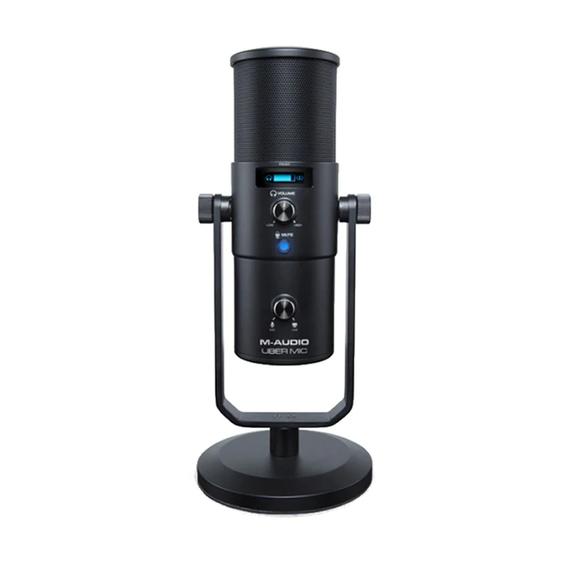 M-Audio Ubermic USB Connected Microphone with Built-In Headphone