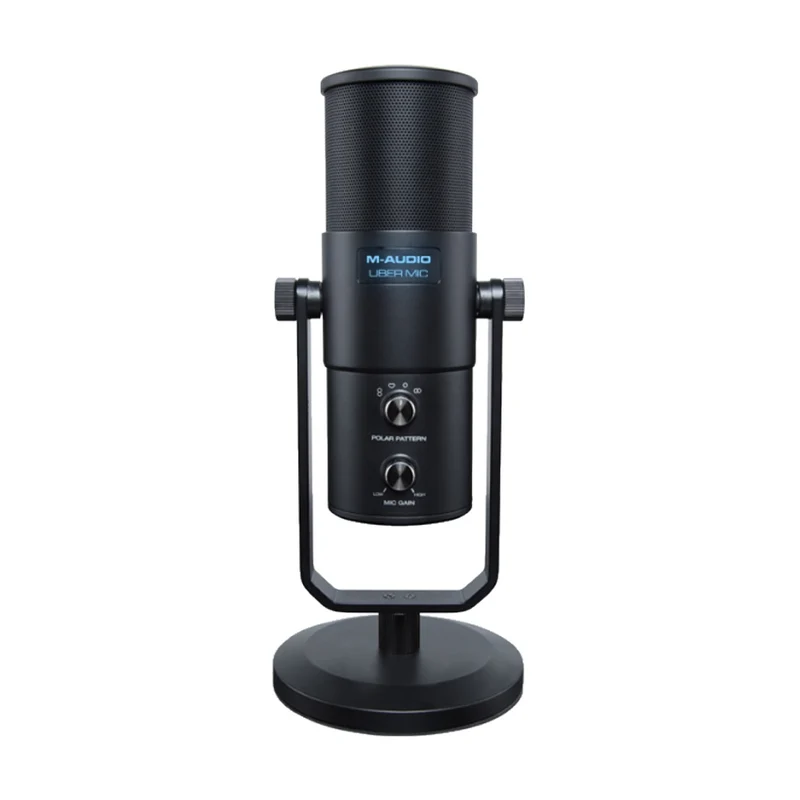 M-Audio Ubermic USB Connected Microphone with Built-In Headphone