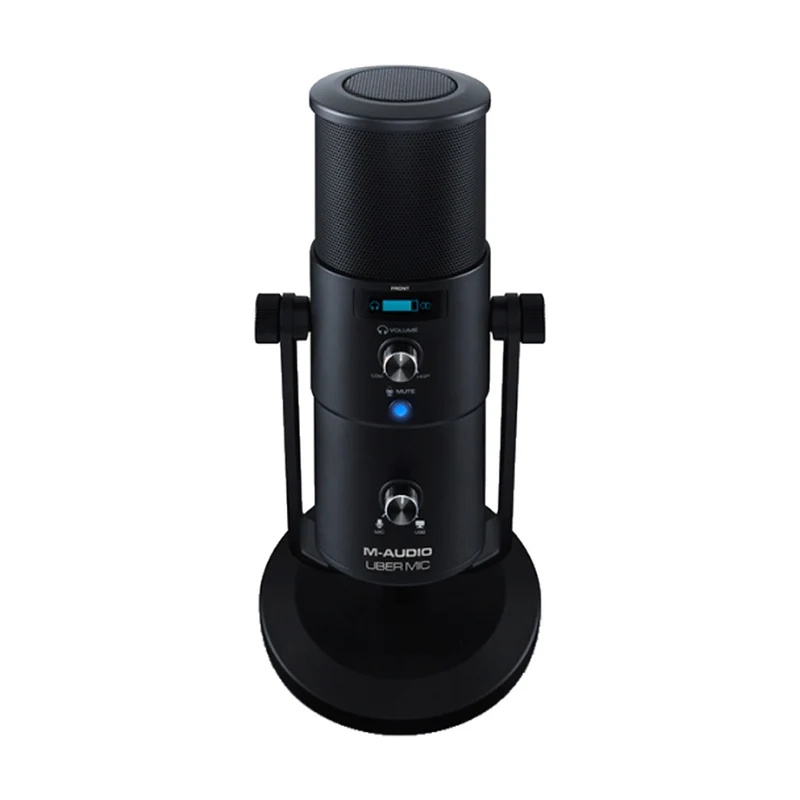 M-Audio Ubermic USB Connected Microphone with Built-In Headphone