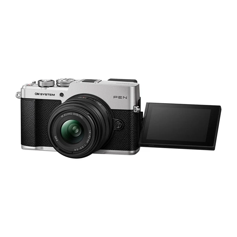 OM SYSTEM Pen Mirrorless Camera with 14-42mm III Lens Kit