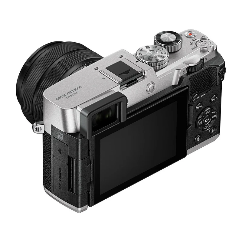 OM SYSTEM Pen Mirrorless Camera with 14-42mm III Lens Kit