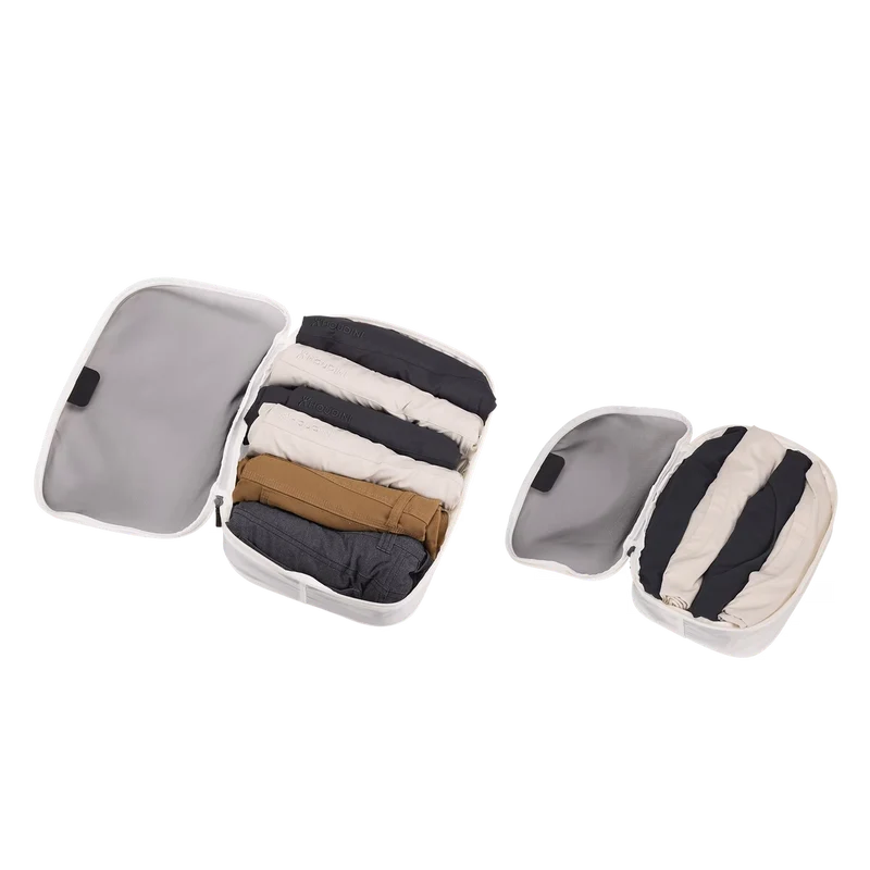 Thule Small & Medium Packing Cube Set Travel Organiser in White