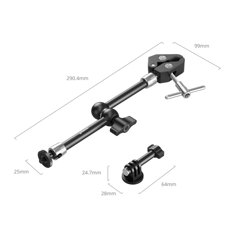 SmallRig Crab-Shaped Clamp 5605
