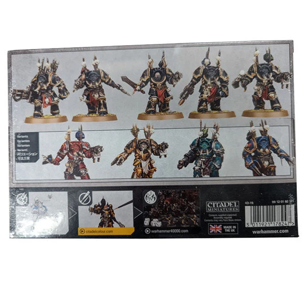 Games Workshop Warhammer 40K Chaos Space Marines Terminator Squad
