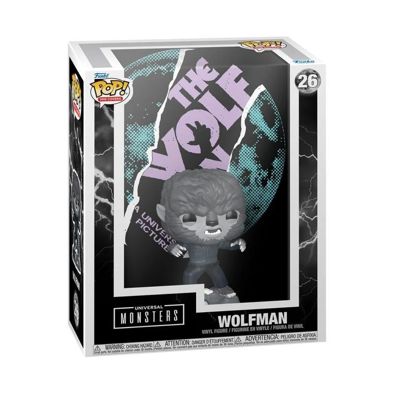 Universal Monsters – The Wolfman VHS Pop! Cover
