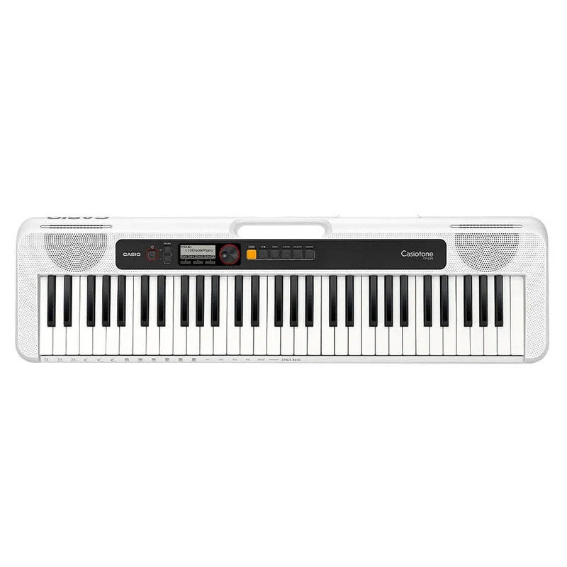 Casio Casiotone Ultra Compact 61-Note Portable Keyboard with USB - White