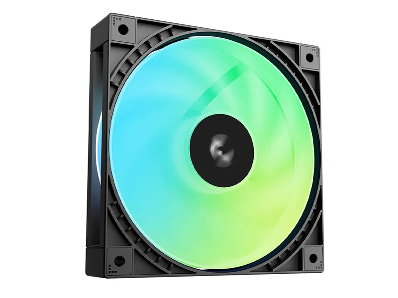 Deepcool LT360 Vision ARGB 360mm 4.5in LCD AIO Liquid CPU Cooler - Black (R-LT360VISION-BKAMMC-G-1)