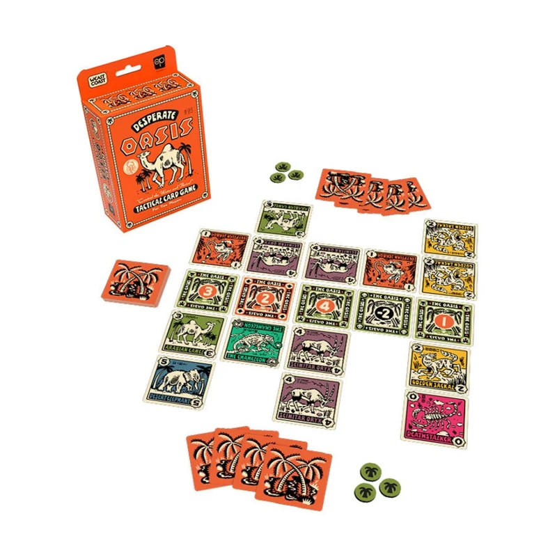 USAopoly Desperate Oasis Card Game