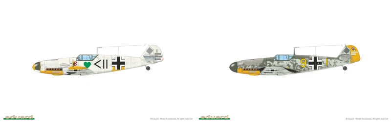 Eduard 1/48 Bf 109F-2 Model Kit