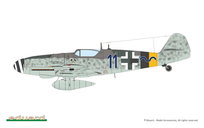 1/72 Bf 109G-14 Model Kit