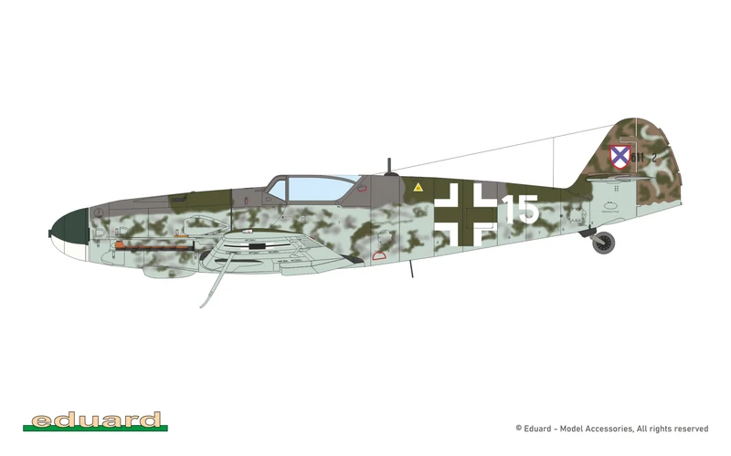 1/72 Bf 109G-10 WNF/Diana Model Kit