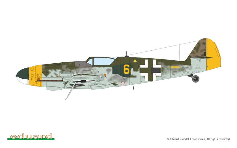 1/72 Bf 109G-10 WNF/Diana Model Kit