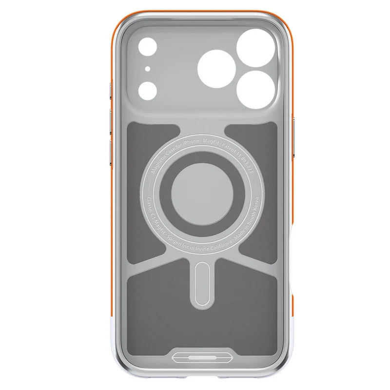 Spigen Apple iPhone 17 Pro Max Classic C1 (MagFit) Case - Tangerine