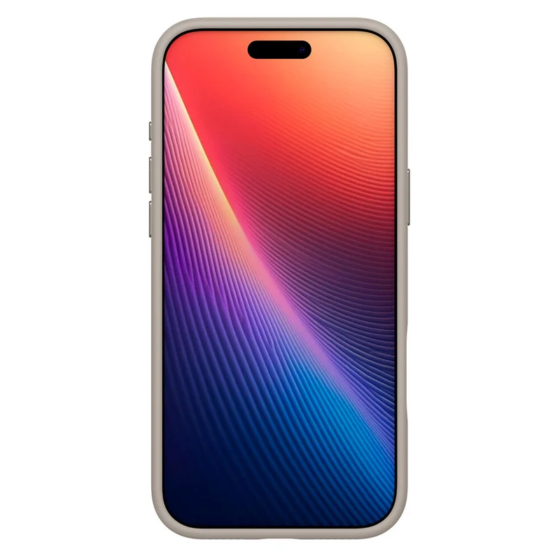 Spigen Apple iPhone 17 Pro Silicone Fit (MagFit) Case (Stone)