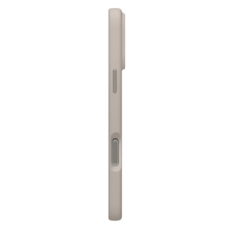 Spigen Apple iPhone 17 Pro Silicone Fit (MagFit) Case (Stone)