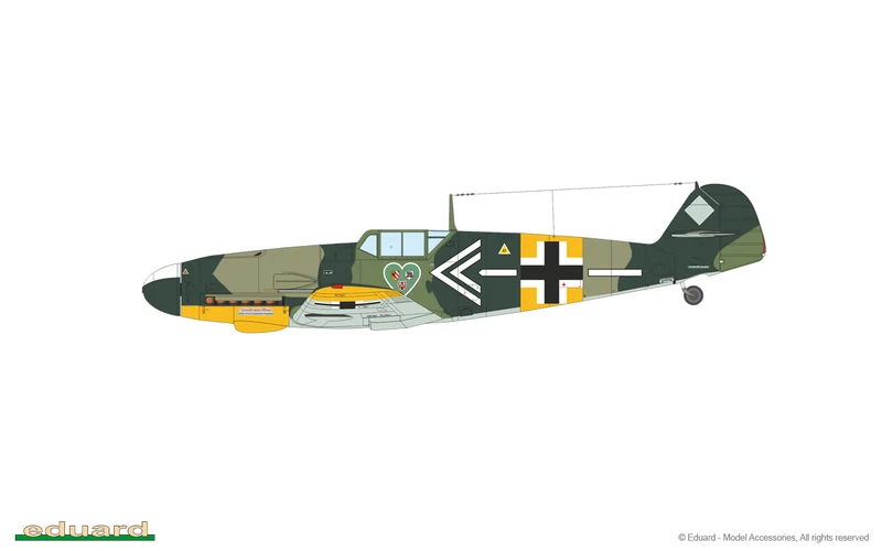 1/72 Bf 109G-2 Model Kit