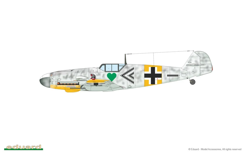 1/72 Bf 109G-2 Model Kit