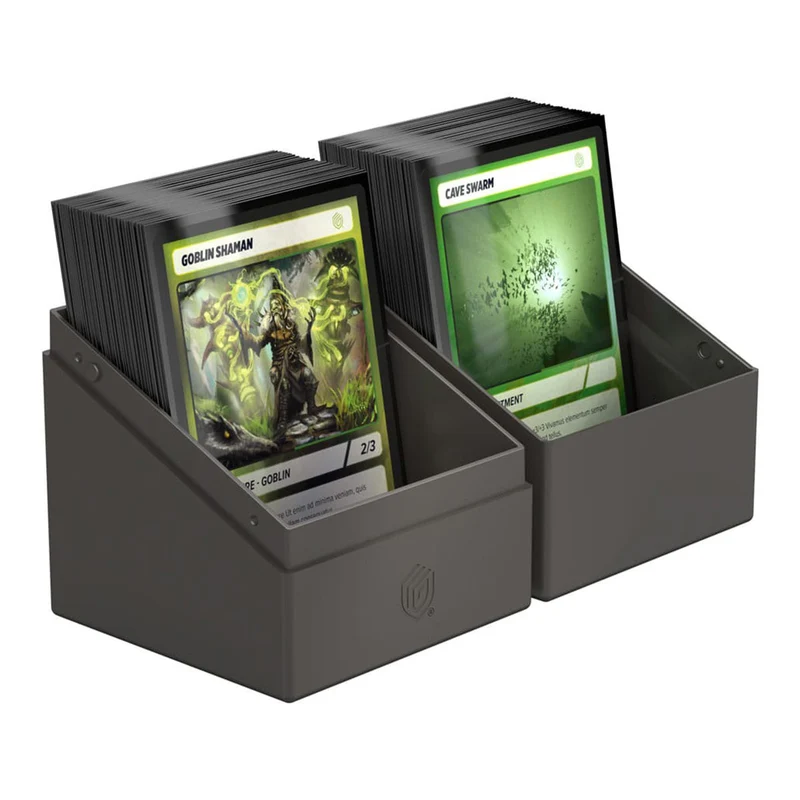 Ultimate Guard Boulder 100+ Trading Card Deck Box (Solid Grey)