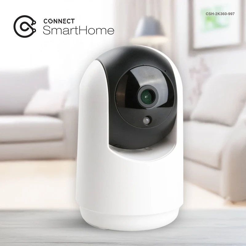 Connect Smart Home 2K Pan and Tilt Indoor Camera
