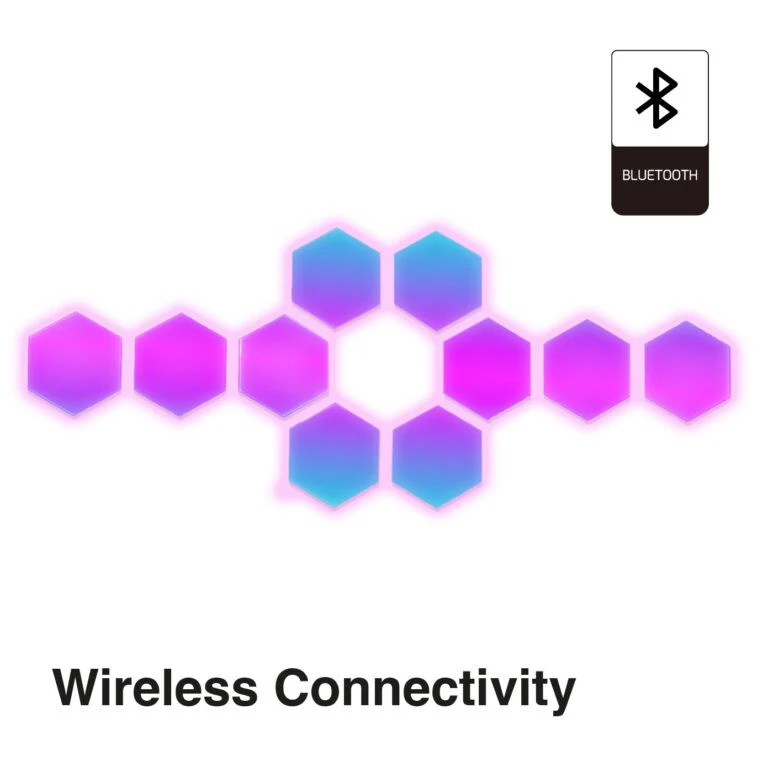Connect Smart Home AmbiColour Smart Hexagon Lights 10 Pack