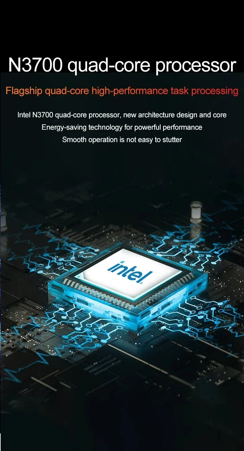 14.1 collu īpaši plāns klēpjdators, 16 GB RAM 2 TB SSD Intel N3700 piezīmjdators Gamer 1920*1080 displejs biroja mācību dators dators Windows 11 Pro