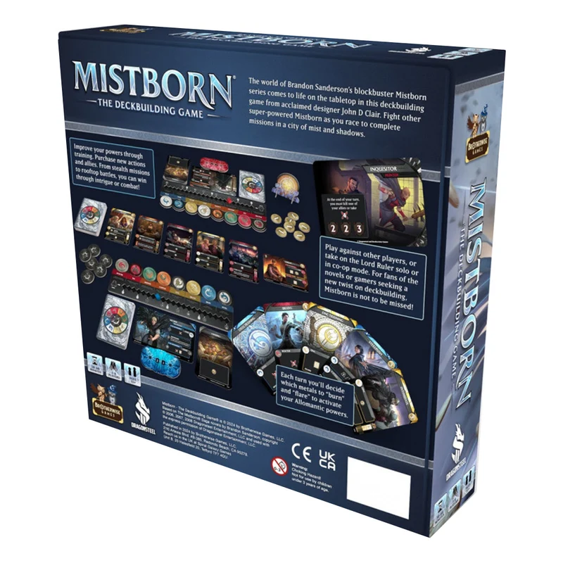 Brotherwise Games Mistborn The Deckbuilding Game