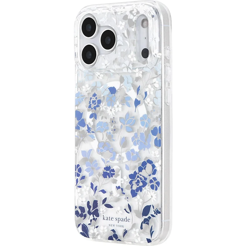 Kate Spade Magsafe Case for iPhone 18 Pro Max (Flowerbed Blue)