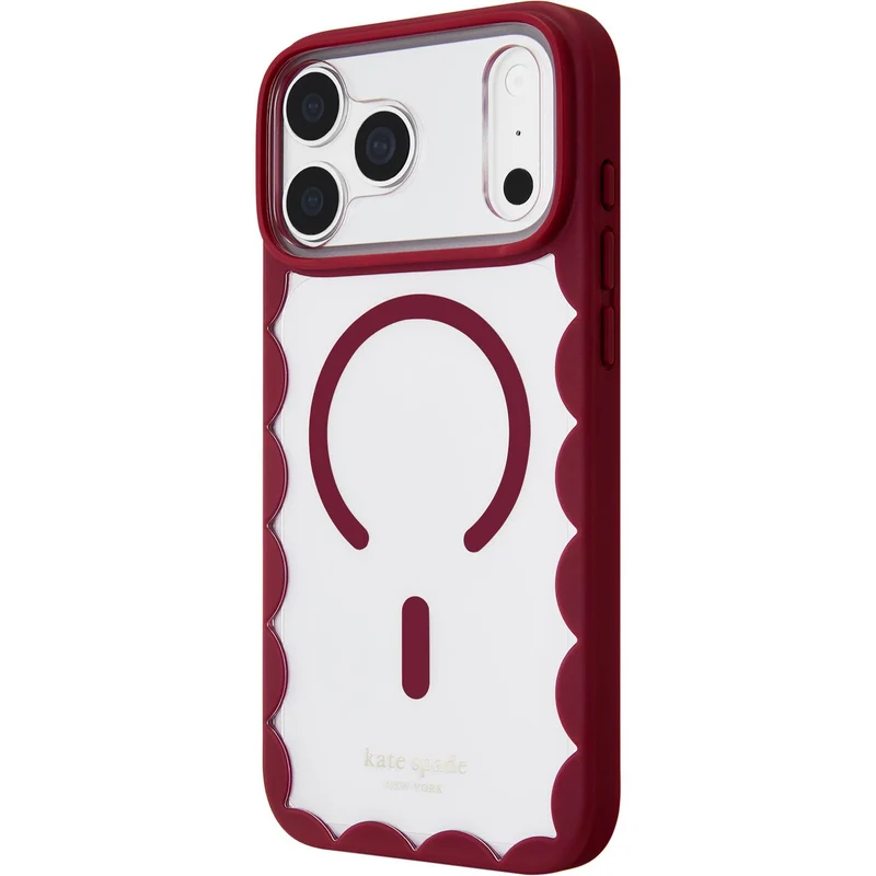 Kate Spade Magsafe Case for iPhone 18 Pro (Rhubarb Jam)