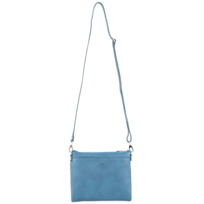 Pierre Cardin Ladies Cross Body Bag Leather Clutch Shoulder Sling Womens - Tropical