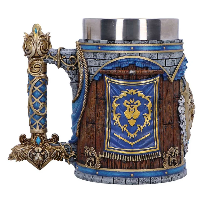 Nemesis Now World of Warcraft Alliance Tankard 16cm