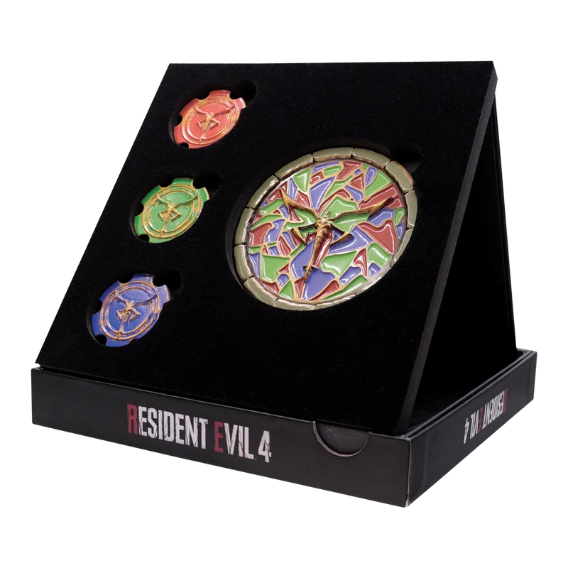 Fanattik Limited Edition Resident Evil 4 Church Puzzle Medallion Set