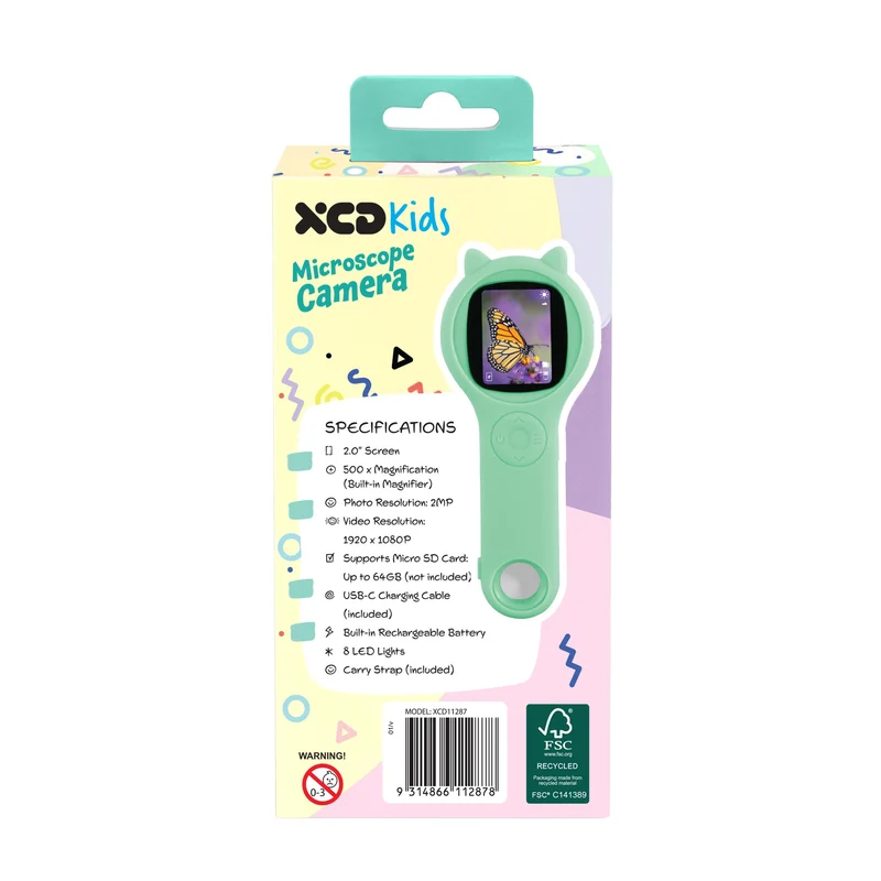 XCD Kids Microscope Camera (Green)