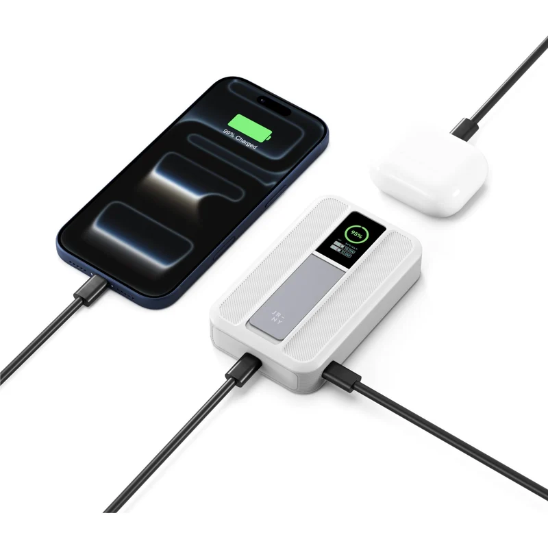 Journey Rapid Max 10K Qi2 Power Bank (White)