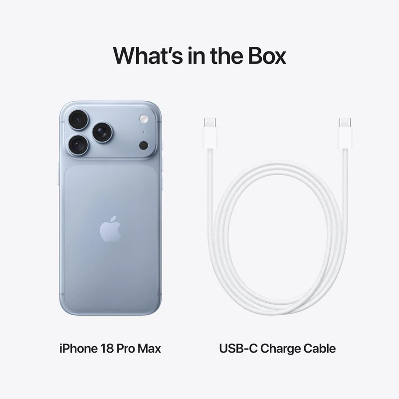 Apple iPhone 18 Pro Max 512GB (Glacier)