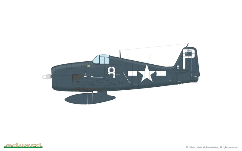 Eduard 1/48 F6F-5 Hellcat Late Model Kit