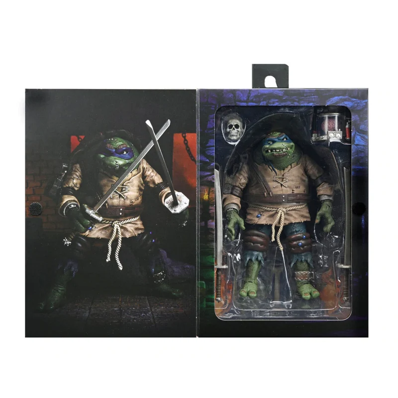 Neca TMNT Leonardo Hunchback Universal Monster 7'' Scale Action Figure Toy 14+
