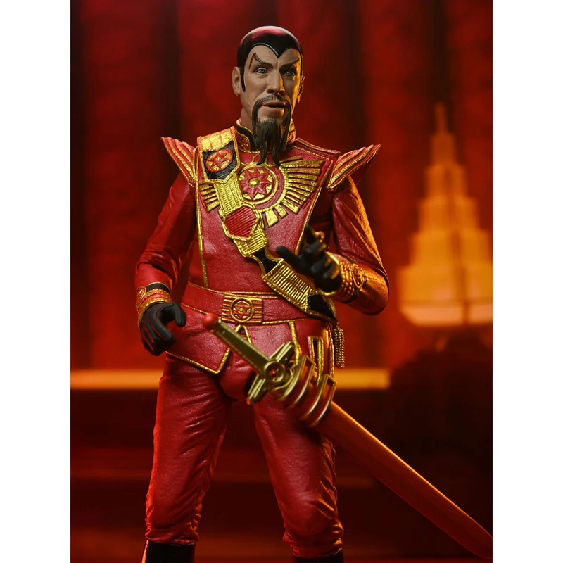 Neca Flash Gordon King 1980 Ultimate Ming 7'' Scale Action Figure Play Toy