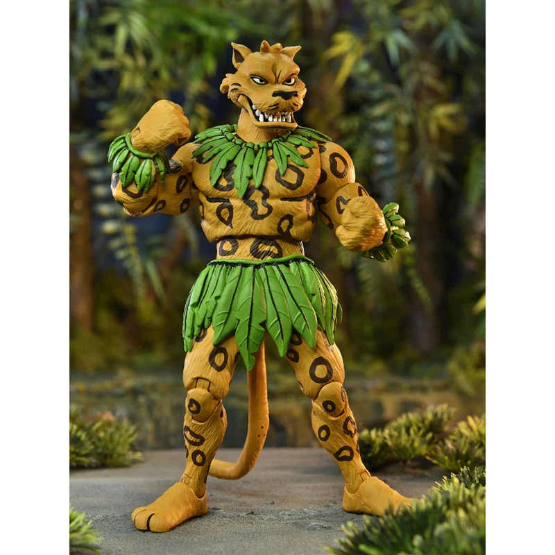 Neca TMNT Jagwar 7'' Scale Action Figure Playset Collectible Fun Play Toy 14+