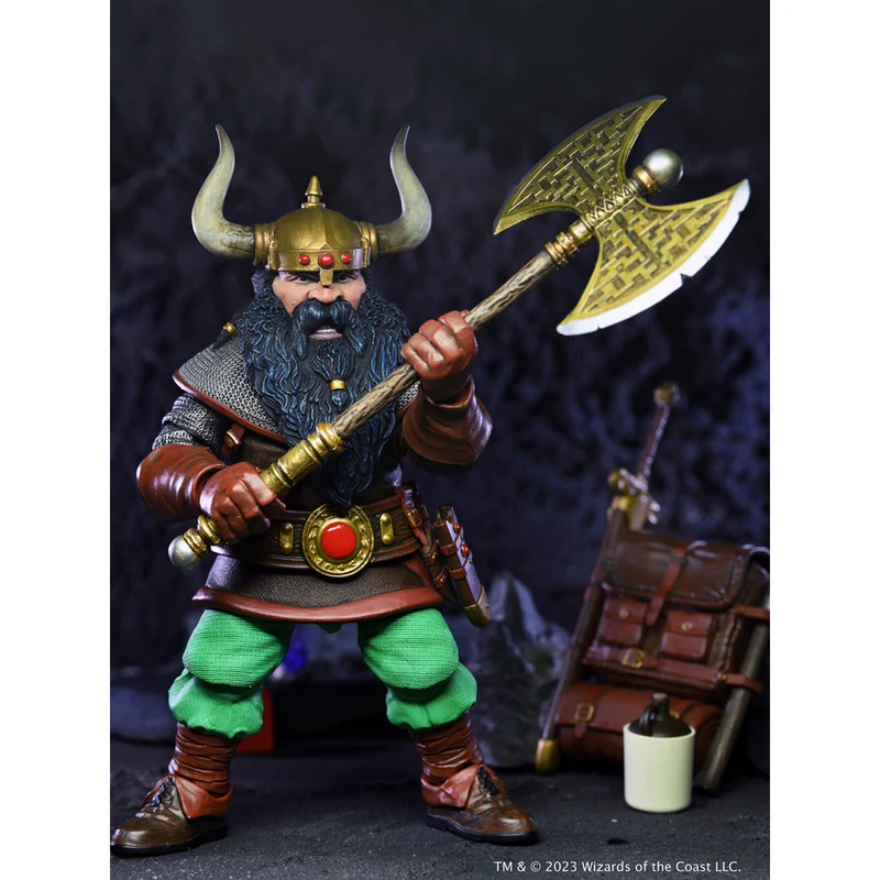 Neca Dungeons and Dragons The Good Dwarf Fighter Scale Action Figure Play Toy