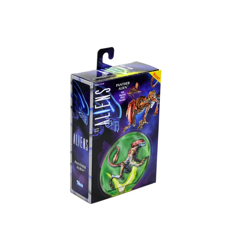 Neca Aliens Panther Alien Kenner Tribute 7'' Scale Action Figure Play Toy