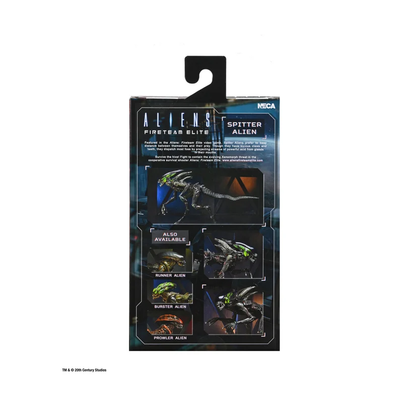Neca Aliens Fireteam Elite Spitter 7'' Action Figure/Figurine Play Toy
