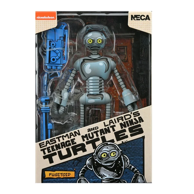 Neca TMNT Fugitoid Mirage Comics 7'' Scale Action Figure Collectible Toy 14+