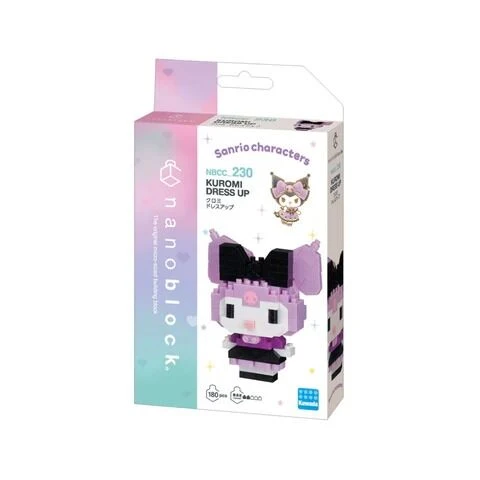 Nanoblock Sanrio - Kuromi Dress Up