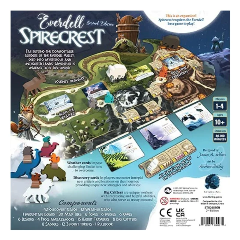 Starling Games Everdell Spirecrest 2nd Edition