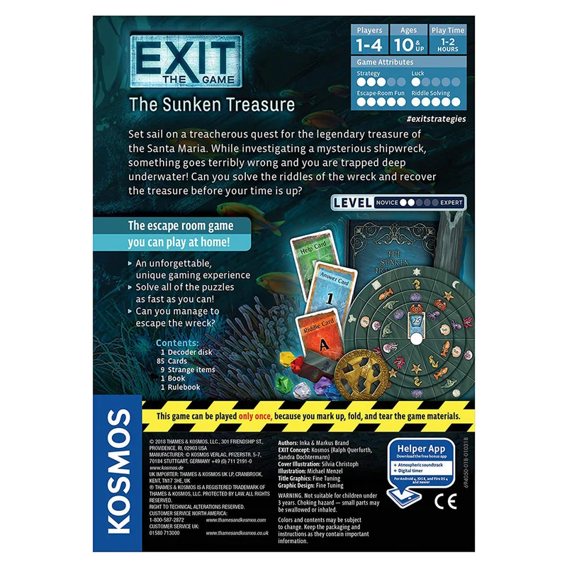 Kosmos Exit the Game the Sunken Treasure