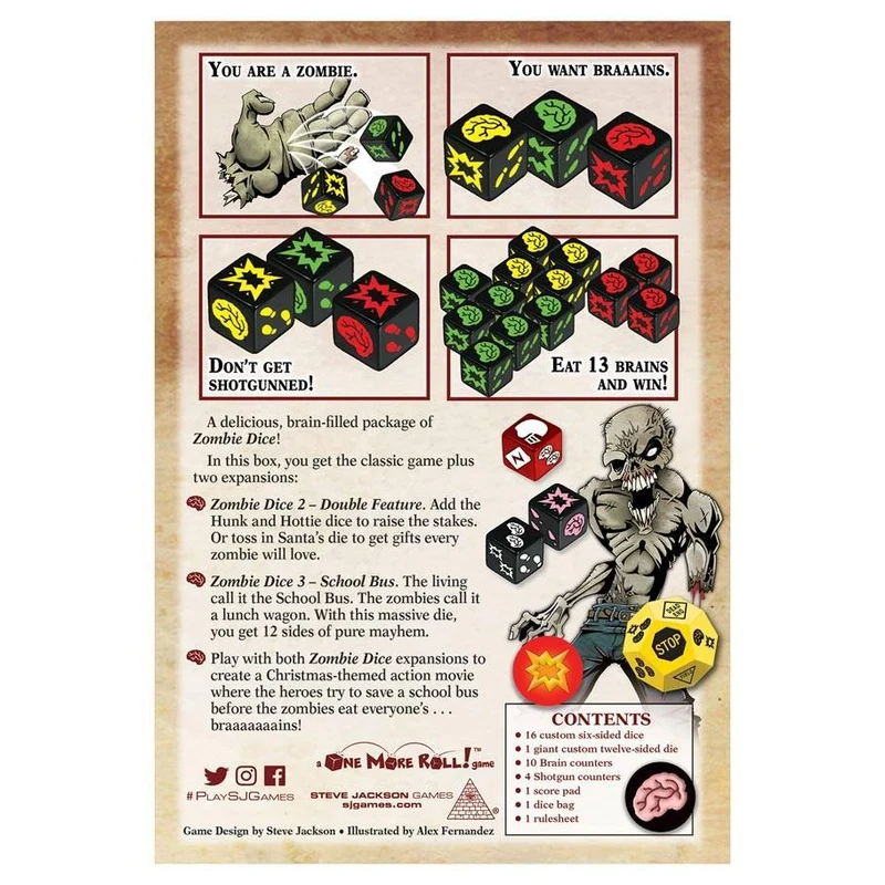 Steve Jackson Games Zombie Dice Horde Edition