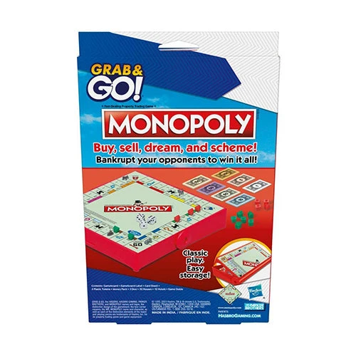 Hasbro Monopoly Grab & Go