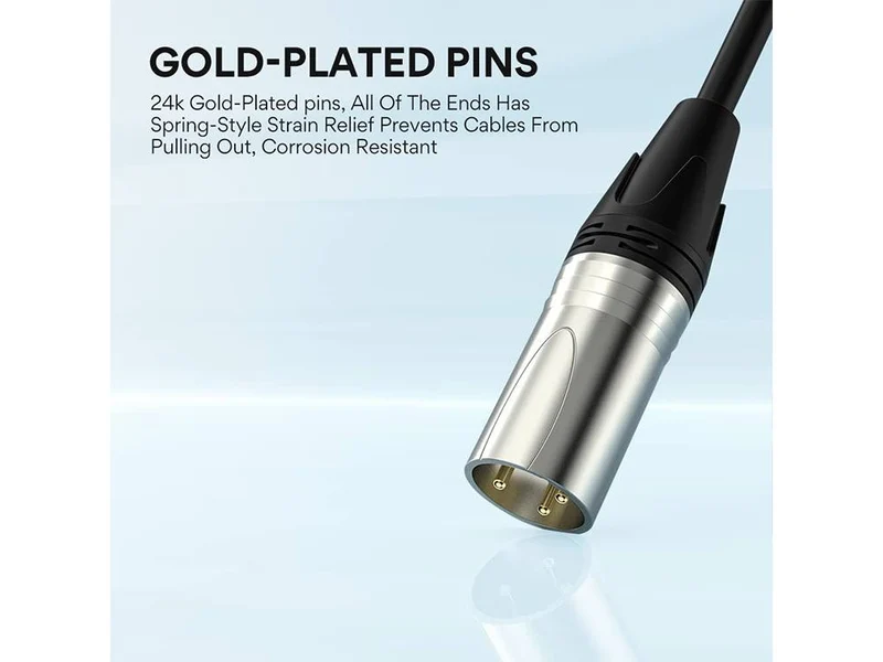 MAONO XLR Microphone Cable Premium XLR Patch Cable 180cm/6FT